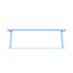 Furniture Dining Tables Blu Dot Branch Dining Table Large Sketch Style Svg Vector, Free Vectors File